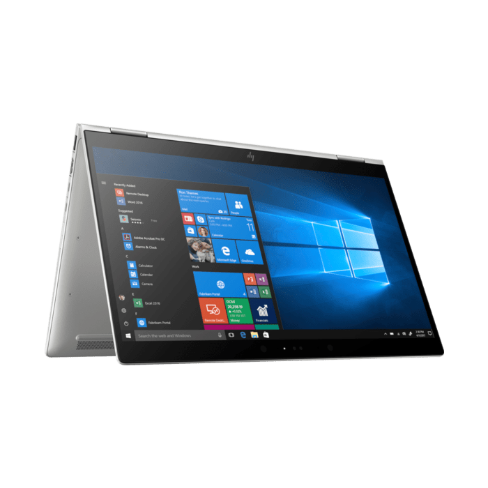 HP EliteBook Folio 1040 G5 x360 | 8th Gen Ci5 QuadCore 8GB 256GB SSD 14" FHD IPS eDP + PSR Touch With Integrated HP SureView Privacy DIsplay Convertible Touchscreen Backlit KB FP Reader Thunderbolt Win 10 Pro - HP EliteBook Folio 1040 G5 x360 convertible laptop with touchscreen and backlit keyboard for students and freelancers.