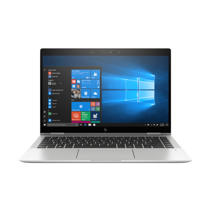 HP EliteBook Folio 1040 G5 x360 | 8th Gen Ci5 QuadCore 8GB 256GB SSD 14" FHD IPS eDP + PSR Touch With Integrated HP SureView Privacy DIsplay Convertible Touchscreen Backlit KB FP Reader Thunderbolt Win 10 Pro - Silver HP EliteBook Folio 1040 G5 laptop with 14" FHD touchscreen, backlit keyboard, and fingerprint reader, ideal for.
