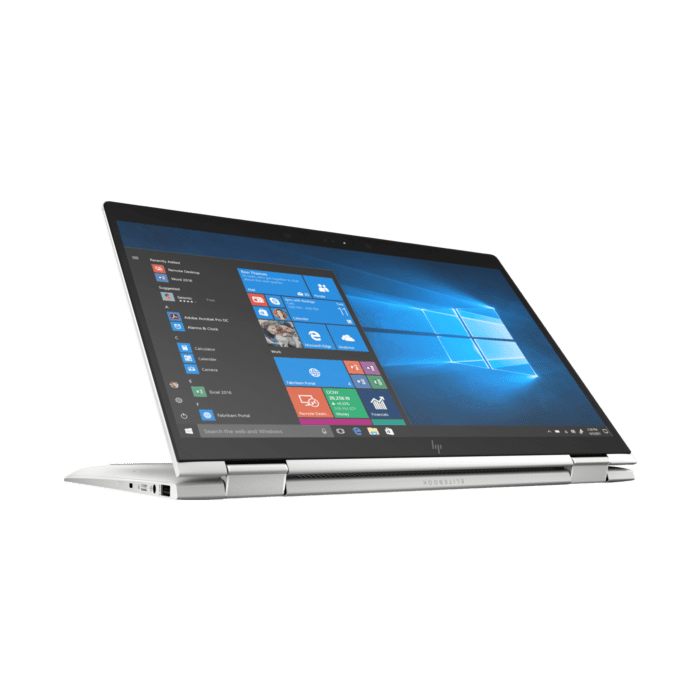 HP EliteBook Folio 1040 G5 x360 | 8th Gen Ci5 QuadCore 8GB 256GB SSD 14" FHD IPS eDP + PSR Touch With Integrated HP SureView Privacy DIsplay Convertible Touchscreen Backlit KB FP Reader Thunderbolt Win 10 Pro - HP EliteBook Folio 1040 G5 x360 silver convertible touchscreen laptop with privacy display for students and freelancers.
