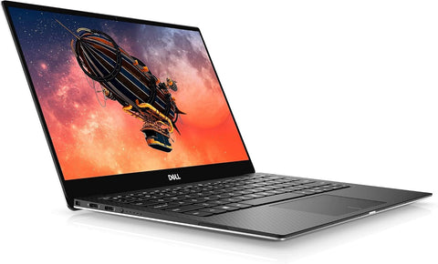 “Dell XPS 13 7390 open view showing backlit keyboard and 13.3″ FHD display – Core i7 10th Gen, 16 GB RAM, 512 GB SSD”