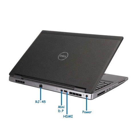 Dell Precision 7540 Core i7 9th Gen Workstation Laptop with 16GB RAM, 512GB SSD & Quadro T2000 4GB
