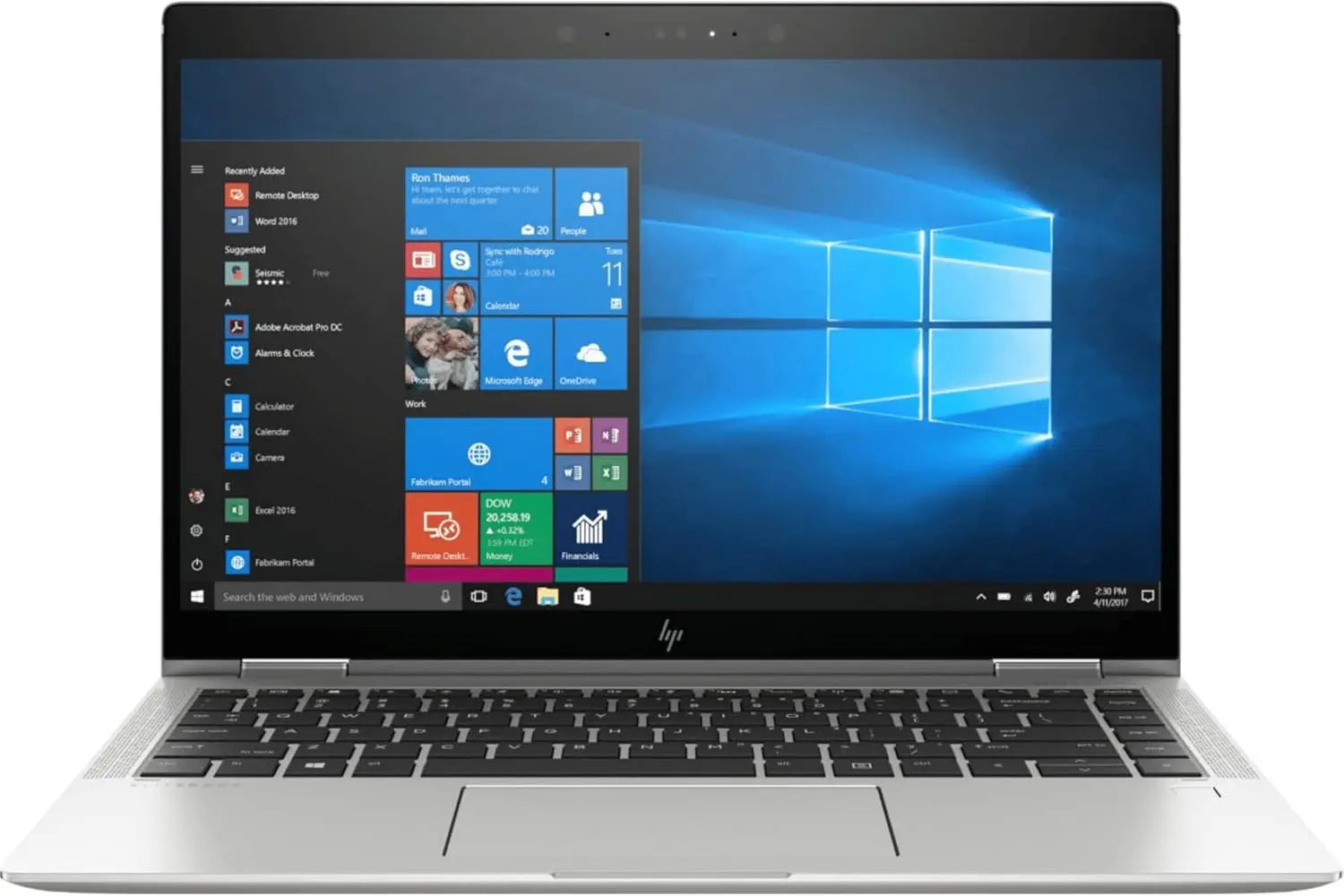 HP EliteBook Folio 1040 G5 x360 | 8th Gen Ci5 QuadCore 8GB 256GB SSD 14" FHD IPS eDP + PSR Touch With Integrated HP SureView Privacy DIsplay Convertible Touchscreen Backlit KB FP Reader Thunderbolt Win 10 Pro - HP EliteBook 14" touchscreen laptop with backlit keyboard and fingerprint reader, ideal for students and freelancers.