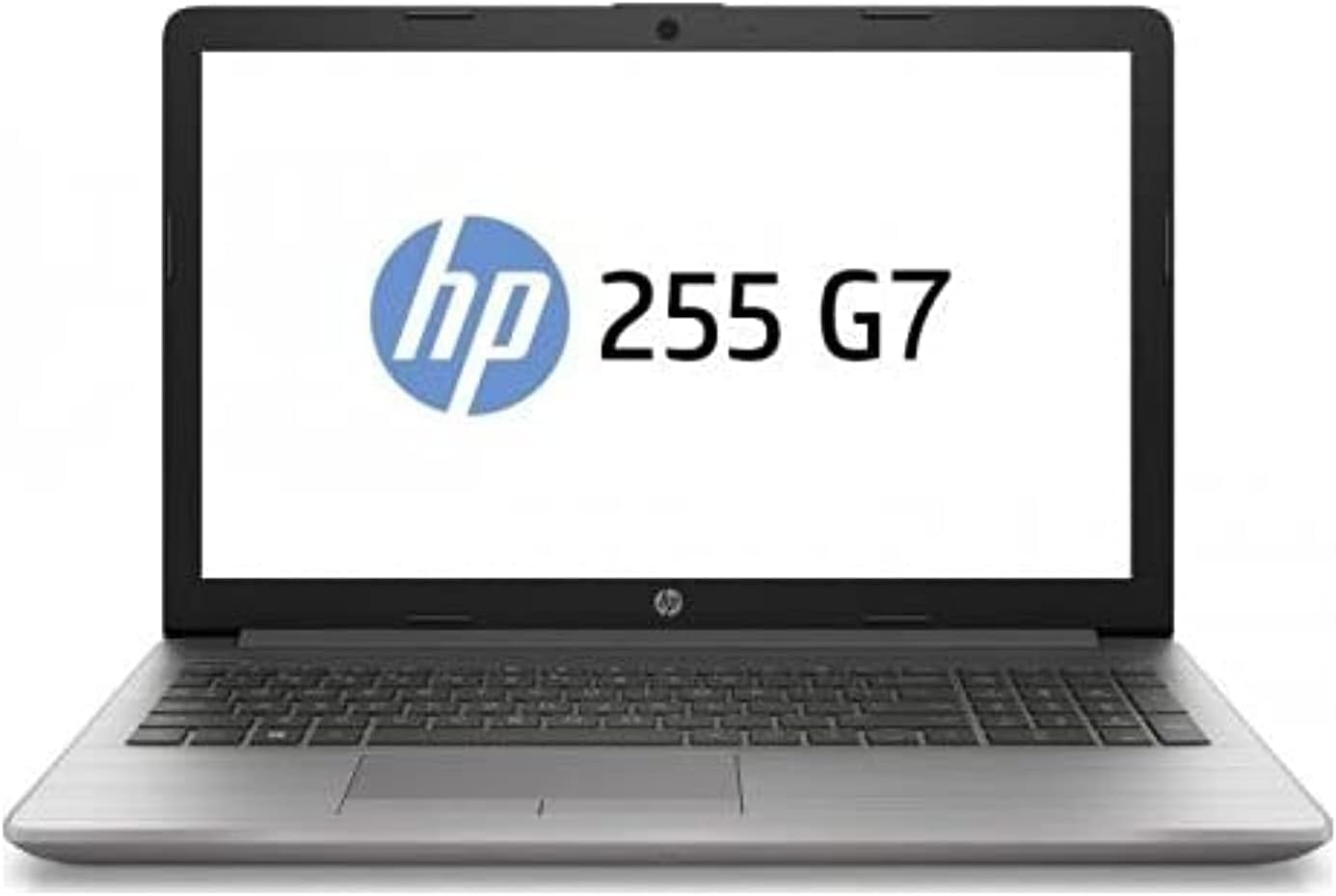 HP 255 G7 open view showing backlit keyboard and 15.6″ display – Ryzen 5 3500U, 16 GB RAM, 256 GB SSD