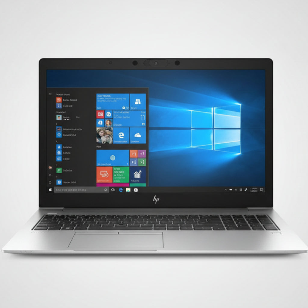 HP EliteBook 850 G6 Core i5, 8th Gen, 8GB RAM, 256GB SSD, 15.6″ Display - HP EliteBook 850 G6 silver laptop with 15.6" screen, backlit keyboard, ideal for students and freelancers quality laptops.