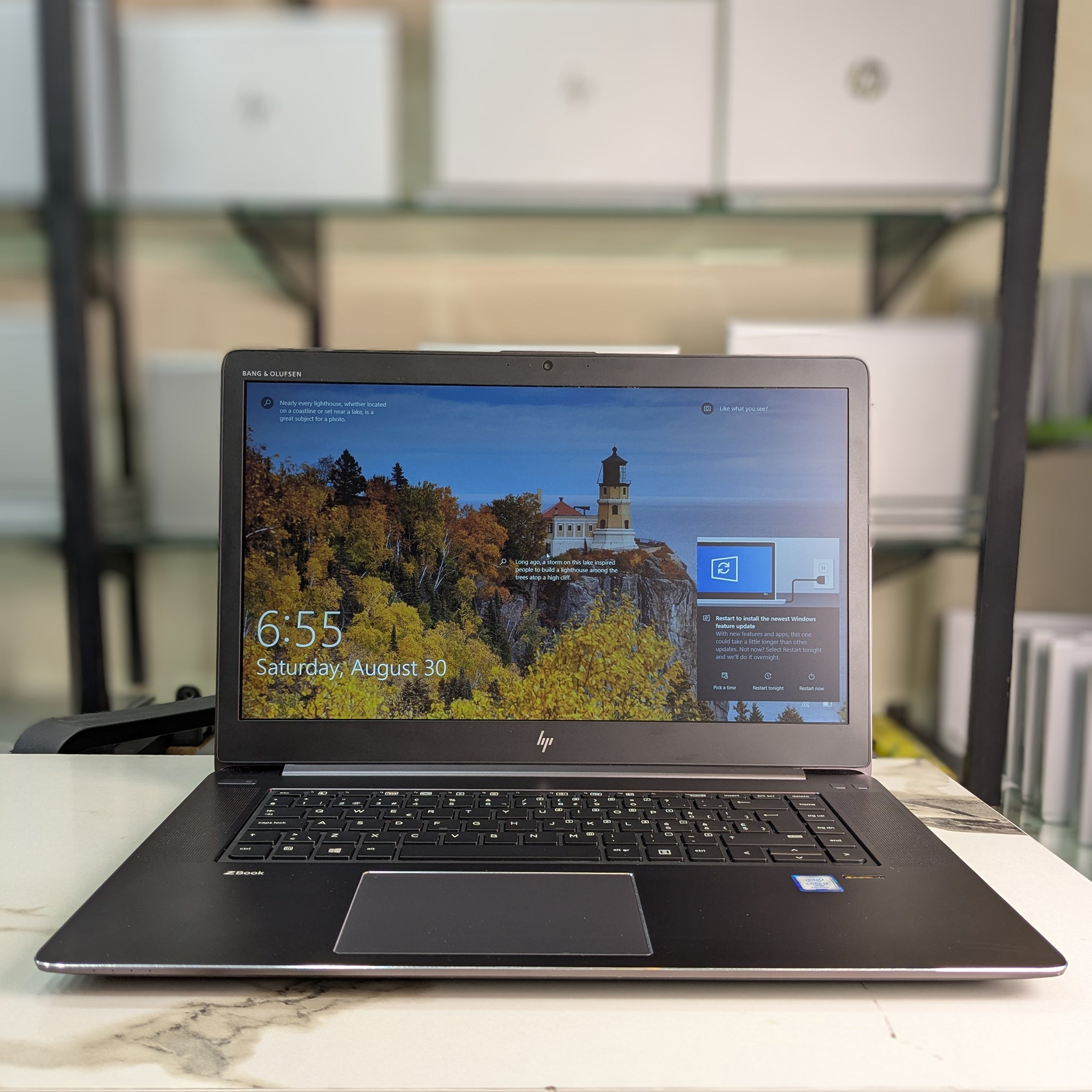 HP ZBook Studio G4 | Intel Core i7-7700HQ 7th Gen | 16GB DDR4 | 512GB NVMe SSD | 15.6" FHD IPS | NVIDIA Quadro M1200 4GB | Used Mobile Workstation Pakistan